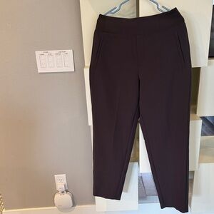 Athleta Dark Brown Ankle Pants
